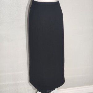 EMMA JAMES FORMAL SKIRT BLACK POLYESTER SIZE 22W